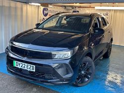 Black Used 2022 Vauxhall Grandland X GS Line SUV | £14,990 (Good price)