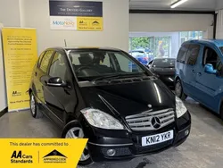 Black Used 2012 Mercedes A160 Avantgarde Hatchback | £2,495