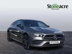 Grey Used 2023 Mercedes CLA250e AMG Line Premium Sedan | £22,750 (Fair price)