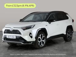 White Used 2021 Toyota RAV4 Hybrid SUV | £22,276 (Fair price)
