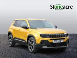 Yellow New 2025 Jeep Avenger Summit SUV | £23,495 (Fair price)