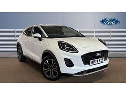 White Used 2024 Ford Puma Titanium SUV | £18,925 (Fair price)