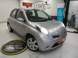 Silver Used 2010 Nissan Micra N-TEC Hatchback | £3,995 (Expensive)