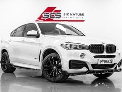 White Used 2019 BMW X6 M Sport SUV | £21,495 (Fair price)