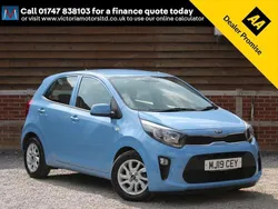 Blue Used 2019 Kia Picanto 2 Hatchback | £9,995 (Fair price)