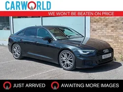 Grey Used 2021 Audi A6 Black Edition Sedan | £19,990 (Fair price)