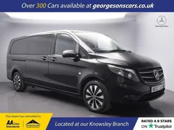 Black Used 2022 Mercedes Vito MPV | £32,916 (Expensive)