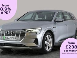 Silver Used 2022 Audi e-tron Design SUV | £17,505 (Good price)