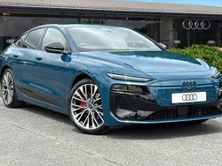 Blue New 2025 Audi e-tron Performance SUV | £72,995 (Fair price)