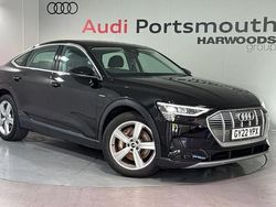 Black Used 2022 Audi e-tron Sportback Advanced SUV | £24,290 (Super price)