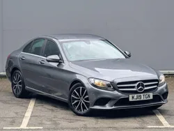 Grey Used 2019 Mercedes C220 SE Sedan | £15,495 (Fair price)
