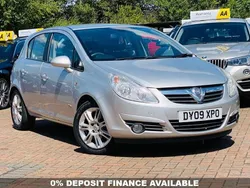 Silver Used 2009 Vauxhall Corsa Design Edition Hatchback | £3,599 (Good price)