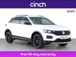 White Used 2021 VW T-Roc Black Edition SUV | £19,679 (Fair price)