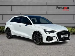 White Used 2022 Audi A3 Advanced Hatchback | £26,495 (Expensive)
