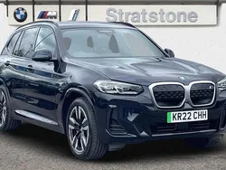 Black Used 2022 BMW iX3 M Sport SUV | £25,899 (Fair price)