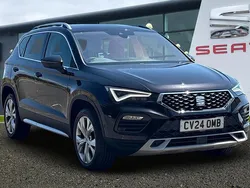 Midnight black Used 2024 Seat Ateca Xperience SUV | £21,850 (Fair price)