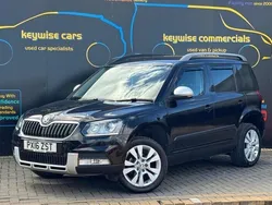 Black Used 2016 Skoda Yeti SE L SUV | £11,490 (Fair price)