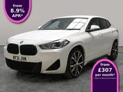 White Used 2021 BMW X2 M Sport SUV | £20,389 (Fair price)