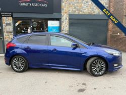 Blue Used 2018 Ford Focus ST-Line Hatchback | £9,000 (Good price)