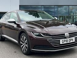 Crimson red metallic Used 2018 VW Arteon Elegance Hatchback | £17,103 (Good price)