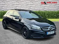 Black Used 2014 Mercedes A180 AMG Hatchback | £10,600 (Fair price)