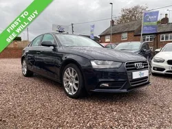 Blue Used 2014 Audi A4 Sedan | £10,995