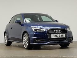 Blue Used 2017 Audi A1 S-Line Hatchback | £9,698 (Fair price)