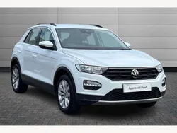White Used 2021 VW T-Roc SE SUV | £15,950 (Fair price)