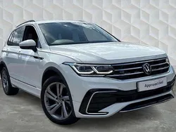 White Used 2023 VW Tiguan R-line SUV | £28,700 (Fair price)