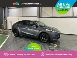 Grey Used 2022 Tesla Model Y Long Range SUV | £23,697 (Fair price)