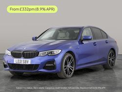Blue Used 2021 BMW 330e M Sport Sedan | £20,889 (Fair price)