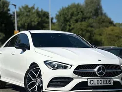 Used 2020 Mercedes CLA220 AMG line Sedan | £17,990 (Fair price)