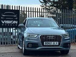Blue Used 2013 Audi Q3 S-Line SUV | £6,995 (Fair price)