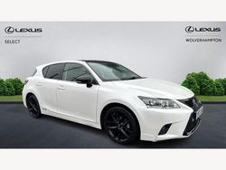 White/black Used 2017 Lexus CT200h Sport Line Hatchback | £15,173 (Fair price)