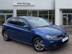 Blue Used 2025 VW Polo R-line Hatchback | £21,995 (Fair price)