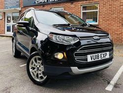 Black Used 2018 Ford Ecosport Titanium SUV | £7,000 (Fair price)