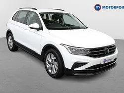 White Used 2022 VW Tiguan Life SUV | £19,799 (Good price)