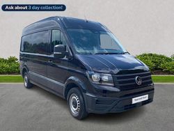 Black Used 2024 VW Crafter Van | £32,995 (Expensive)