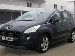 Blue Used 2013 Peugeot 3008 Active Hatchback | £4,295 (Fair price)