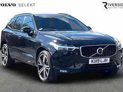 Onyx black Used 2019 Volvo XC60 R-Design SUV | £27,475 (Fair price)
