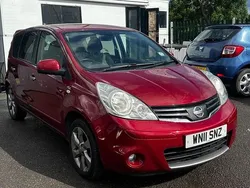 Red Used 2011 Nissan Note N-TEC MPV | £2,790 (Fair price)