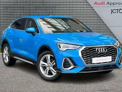 Blue Used 2020 Audi Q3 S-Line SUV | £27,407 (A bit pricey)
