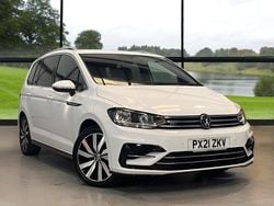 White Used 2021 VW Touran R-line MPV | £22,677 (Fair price)