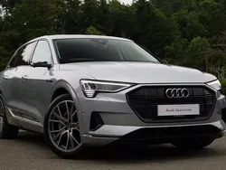 Silver Used 2020 Audi e-tron Advanced SUV | £27,995 (Expensive)