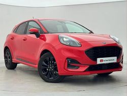 Red Used 2021 Ford Puma ST-Line SUV | £13,199