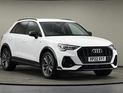 Ibis white Used 2022 Audi Q3 Black Edition SUV | £26,700 (Fair price)