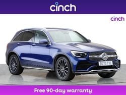 Blue Used 2020 Mercedes GLC220 AMG Line Premium SUV | £24,849 (Fair price)