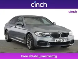 Blue Used 2020 BMW 520 M Sport Sedan | £21,499 (Good price)