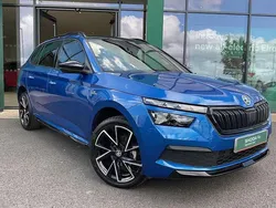 Race blue metallic Used 2023 Skoda Kamiq Monte Carlo SUV | £20,249 (Fair price)