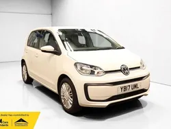 White Used 2017 VW up! move up! Hatchback | £6,500 (Fair price)